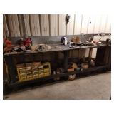 Wood and metal work table