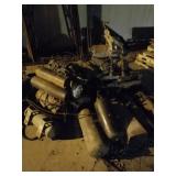 Large quantity of truck air tanks