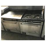RANGE/GRIDDLE/ DBL OVENS