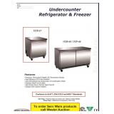 UNDER COUNTER FREEZER