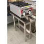 APW WYOTT Two Burner Gas Hot Plate on Table