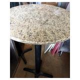 BAR HEIGHT TABLE (chipped)