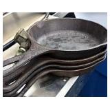 CAST IRON FRY PANS