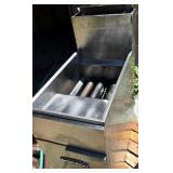 FRYER, NAT GAS, 40#