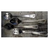 PERFORATED SERVING SPOONS