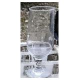 DISHRACK WITH TULIP GLASSES