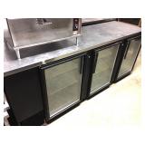 BACK BAR COOLER - ON SITE GUARANTEE