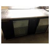 BACK BAR COOLER - ON SITE GUARANTEE