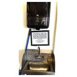 HAND SINK AND DISPENSERS