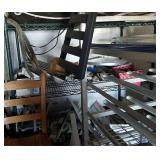 WIRE SHELVING UNIT, 24 x 48