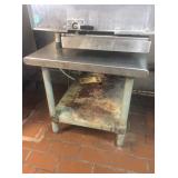 SS EQUIPMENT TABLE, 24 x 30