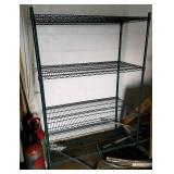 WIRE SHELVING UNIT, 24 x 48