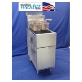 DEAN 40lb Gas Fryer with 2 Baskets