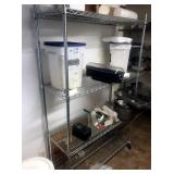 WIRE SHELF UNIT