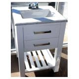 BATHROOM VANITY WITH FAUCET