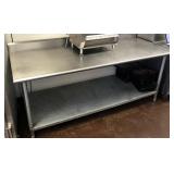 SS WORK TABLE, 36 x 84