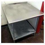 SS WORK TABLE, 36 x 36