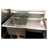 SS PREP SINK, 51"