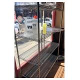 WIRE SHELVING UNIT