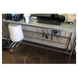 SS WORK TABLE, 24 X 48