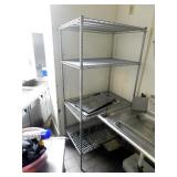 WIRE SHELF UNIT