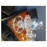 GLASS SERVING PIECES