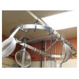 POT RACK AND SKIMMERS