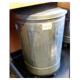 GALVANIZED CAN AND DOLLY