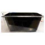 Black Plastic Pans