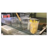 ASSORTED ITEMS ON SHELF