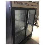 GLASS DOOR FREEZER  (onsite guarantee)