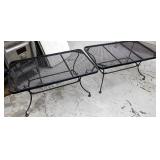 Outdoor coffee tables