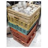 Assorted bar glasses