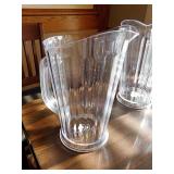 CLEAR PITCHERS (NEW)