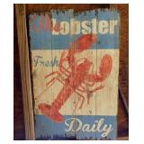 Lobster Sign