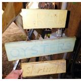 Tin Advertising Sign