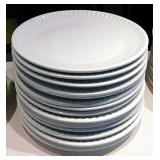 WHITE CHINA PLATES