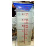 CAMBRO storage tubs