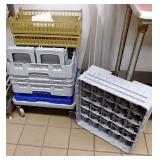 DISH RACKS AND DOLLY