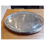 SS SERVING PLATTER/OVAL/21"
