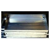 SS TRAY W/HANDLE