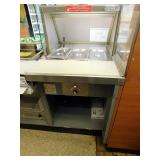 SINGLE WELL STEAM TABLE