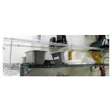 WALL SHELVING (scullery sink area)