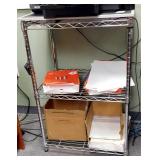 WIRE SHELF UNIT