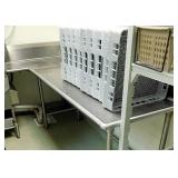 SS CLEAN SIDE DISH TABLE