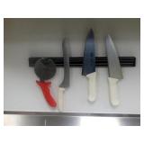 KNIFE HOLDERS AND CONTENTS
