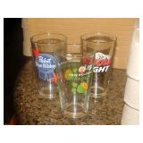 DISH RACK OF BAR GLASSES