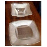 GLASS BOWLS & PLATES