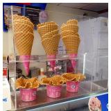 CONE DISPLAY/NAPKIN DISPENSER