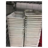 6 X 14 White Trays